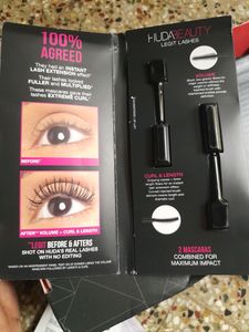 HUDA BEAUTY LEGIT LASHES WITH TAG
