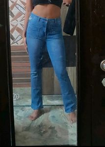 Bootcut High Waist Jeans