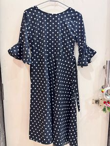 Polka Dot Midi Dress