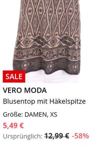 🎄Buy 1, Get 1 Free🎁Vero Moda Top Chest 32"-34"