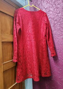 Red Lace Dress