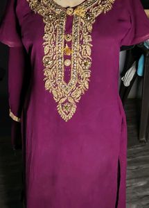 embroidered suit duptta palazzo