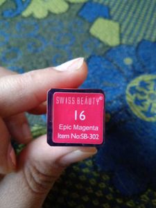 Lipstick And Beauty Blender