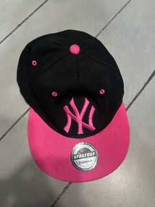 Pink NY Snapback Hat