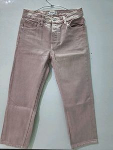 Mango Women Cotton Stretchable Culottes Jeans