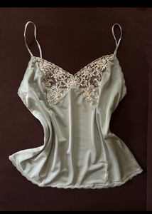 Baby Pink &amp; Green Cami Combo