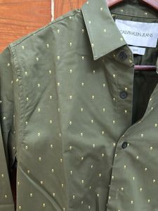 Calvin Klein Olive Shirt