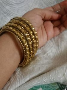 Set of 4 Gold-Tone Bangles