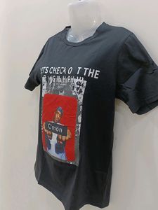 Black Tshirt For Girl's