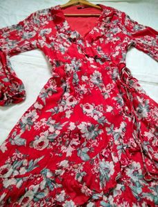 Unused Imported Red Dress