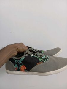 Jack &amp; Jones Floral Canvas Sneakers