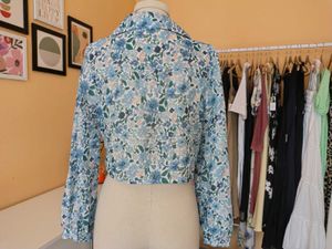 Floral Cropped Blouse