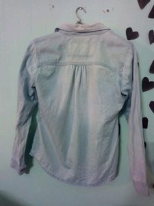 Denim Embroidery Shirt