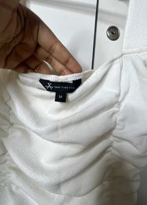 White Bodycon Mini Dress