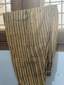 Cotton Suit Set Black Mustard