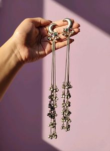 Kashmiri Chand Ghungroo Earrings