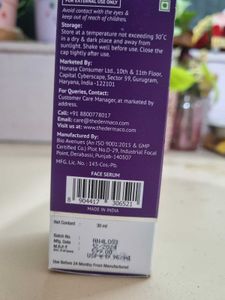 The Derma Co Salicinamide Serum