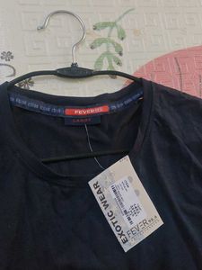 Price Drop New Navy Blue Tshirt Shoulder Loose F