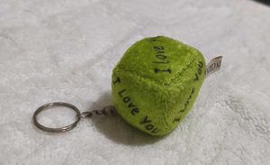 Imported Cube spong key chain Totally New