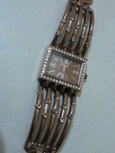 Filos Rhinestone Vintage Watch