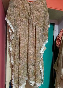 Paisley Print Kaftan Dress in 320 rs