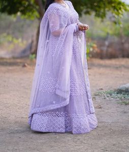 Full diamond work ghagra