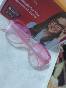 Eyemyeye Pink Frame Glasses