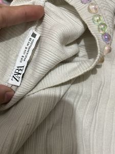 Zara Ribbed Knit Mini Dress