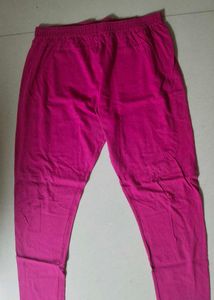 Pink Casual Leggings