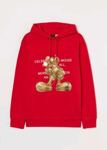 H&M x disney golden Micky mouse hoodie