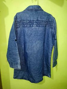 Denim Button-Down Shirt