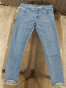 Light Wash Denim Jeans
