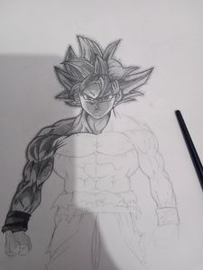 Goku Mui Drawing