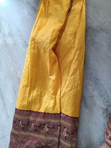 Yellow Ethnic Skirt