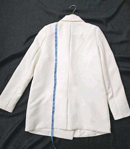 Premium Classic White Coat ✨