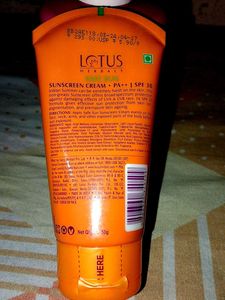 Lotus Herbals Sunscreen SPF 30