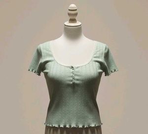 Cute Green Top