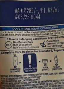 Dove Intense Repair Conditioner