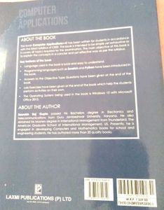 Class X Computer Applications Book
