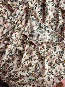 Multicoloured Floral Printed Maxi Top