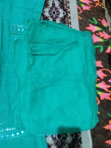 Green Kurta Set