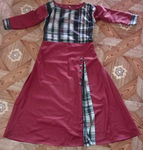 Kurti With Amazing Free Style