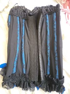 Blue Corset Top