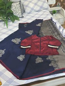 dola slik party wear sareee