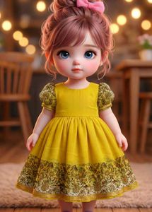 Cute Girls&#39; Dress