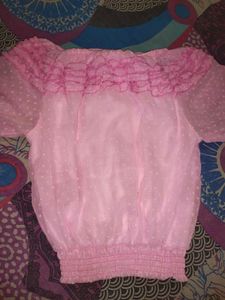 Light Pink Cute Top