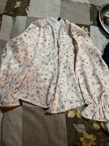 Party Wear Top With Outer.