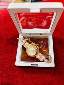 Elegant Silver Watch New With Tag