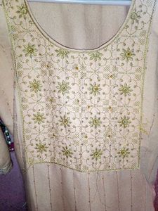 EMBROIDERY SEQUINS KURTI