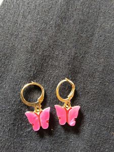 Butterfly Drop Earrings